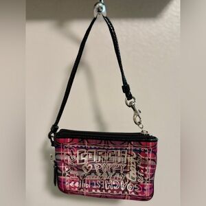 Coach Poppy Tarten Wristlet